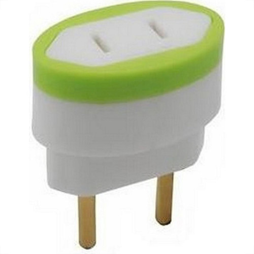 Pino Adaptador Daneva 2 Polos 10A. Chato Para Redondo - 1549 - Kit C/12 Pecas Pino Adaptador Daneva 2 Polos 10A. Chato Para Redondo - 1549 - Kit C/12 Pecas