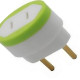 Pino Adaptador Daneva 2 Polos 10A. Chato Para Redondo - 1549 - Kit C/12 Pecas Pino Adaptador Daneva 2 Polos 10A. Chato Para Redondo - 1549 - Kit C/12 Pecas