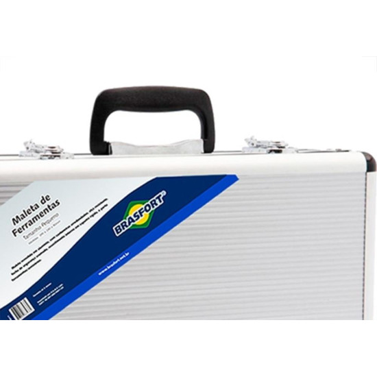 Maleta Brasfort Aluminio 455 X 330 X 152 Ref 8313
