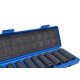 Kit Waft Soquete Impacto Longo 1/2''Cromo Vanadio Com 9 Pecas 6160 Kit Waft Soquete Impacto Longo 1/2''Cromo Vanadio Com 9 Pecas 6160