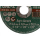 Disco Corte Ferro Itambe 4.1/2''X1/8X7/8''- 2 Telas Cae-2 - Kit C/10 Pecas Disco Corte Ferro Itambe 4.1/2''X1/8X7/8''- 2 Telas Cae-2 - Kit C/10 Pecas
