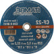 Disco Corte Refratario Itambe 9''X1/8''X7/8''- 2 Telas Cf-22 Disco Corte Refratario Itambe 9''X1/8''X7/8''- 2 Telas Cf-22