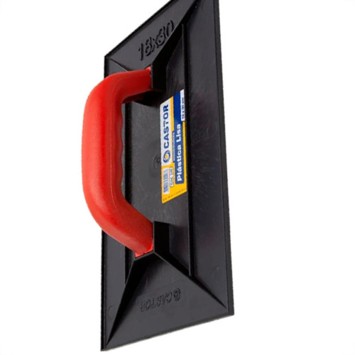 Desempenadeira Pvc Castor Lisa 18 X 30Cm - 126