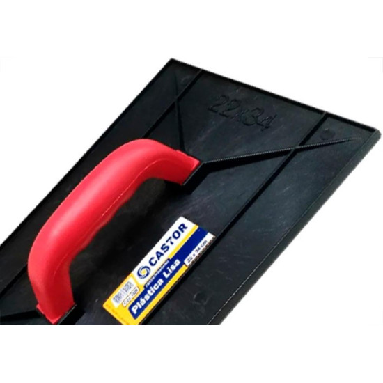 Desempenadeira Pvc Castor Lisa 22 X 34Cm - 029