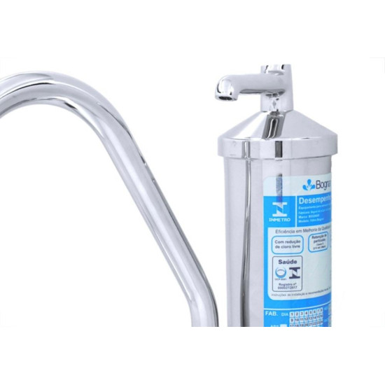 Torneira Bica Movel Filtro Abs Parede Bognar 2268 Light - C-50 Cromada Torneira Bica Movel Filtro Abs Parede Bognar 2268 Light - C-50 Cromada