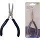 Alicate Mini Brasfort Bico Meia Cana Curvo - 8995 Alicate Mini Brasfort Bico Meia Cana Curvo - 8995