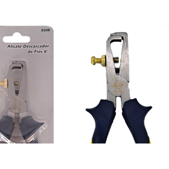 Alicate Descascador De Fio Brasfort Reforcado 6'' - 8209