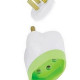 Pino Adaptador Daneva 2 Polos+Terra 10A. Redondo Para Chato 1633 - Kit C/12 Pecas Pino Adaptador Daneva 2 Polos+Terra 10A. Redondo Para Chato 1633 - Kit C/12 Pecas