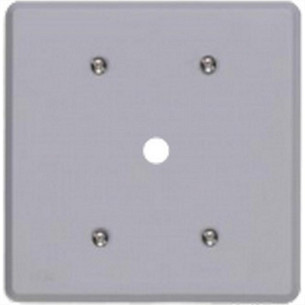 Placa Conjunto Ilumi Cinza 4X4 - 1 Furo