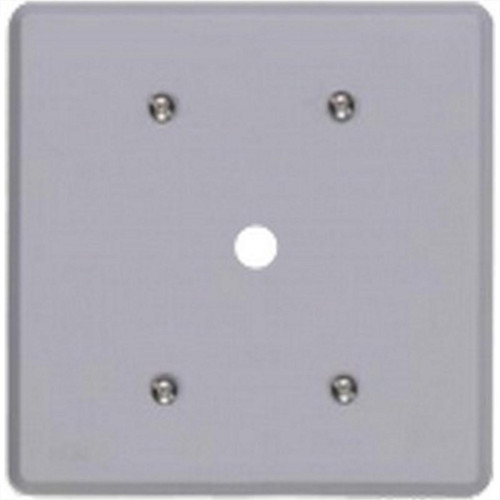 Placa Conjunto Ilumi Cinza 4X4 - 1 Furo Placa Conjunto Ilumi Cinza 4X4 - 1 Furo