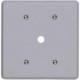 Placa Conjunto Ilumi Cinza 4X4 - 1 Furo Placa Conjunto Ilumi Cinza 4X4 - 1 Furo
