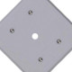 Placa Conjunto Ilumi Cinza 4X4 - 1 Furo Placa Conjunto Ilumi Cinza 4X4 - 1 Furo