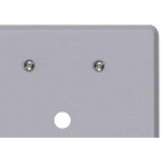 Placa Conjunto Ilumi Cinza 4X4 - 1 Furo Placa Conjunto Ilumi Cinza 4X4 - 1 Furo