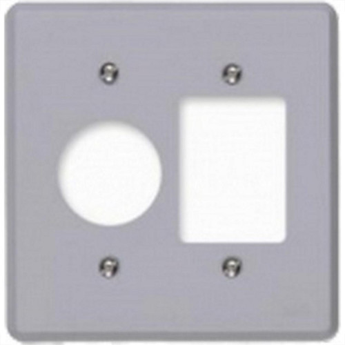 Placa Conjunto Ilumi Cinza 4X4 - 3 Interruptores + 1Tomada Redonda - Kit C/10 Pecas Placa Conjunto Ilumi Cinza 4X4 - 3 Interruptores + 1Tomada Redonda - Kit C/10 Pecas