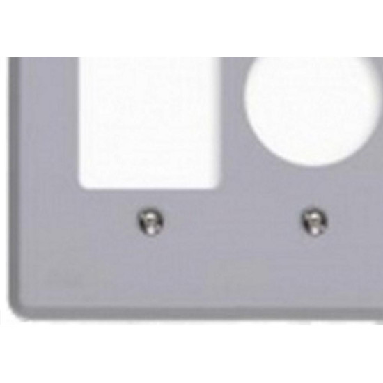 Placa Conjunto Ilumi Cinza 4X4 - 3 Interruptores + 1Tomada Redonda - Kit C/10 Pecas Placa Conjunto Ilumi Cinza 4X4 - 3 Interruptores + 1Tomada Redonda - Kit C/10 Pecas