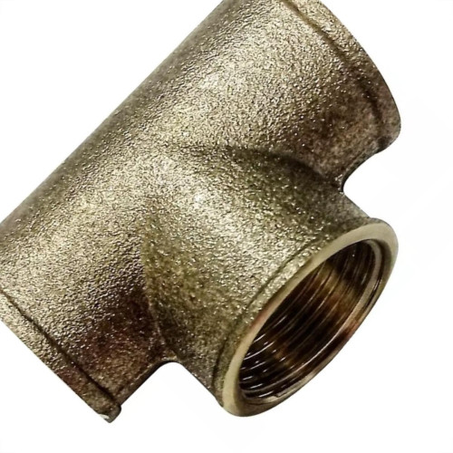 Te Latao Amarelo Metais Rei 3/4'' Rr Te Latao Amarelo Metais Rei 3/4'' Rr
