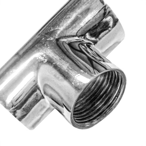 Te Latao Cromado Metais Rei 3/4'' Rr Te Latao Cromado Metais Rei 3/4'' Rr