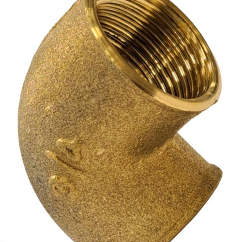 Joelho Latao Amarelo Metais Rei 90º X 3/4''