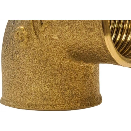 Joelho Latao Amarelo Metais Rei 90º X 3/4''