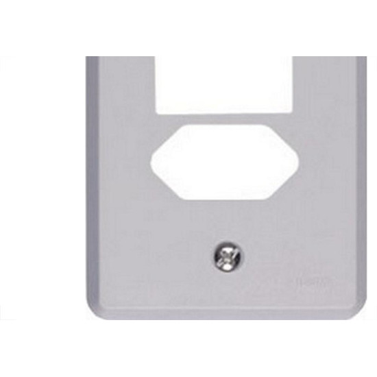Placa Conjunto Ilumi Cinza 4X2 - 2 Interruptores + I Tomada - 13430 - Kit C/10 Pecas Placa Conjunto Ilumi Cinza 4X2 - 2 Interruptores + I Tomada - 13430 - Kit C/10 Pecas