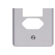 Placa Conjunto Ilumi Cinza 4X2 - 2 Interruptores + I Tomada - 13430 - Kit C/10 Pecas Placa Conjunto Ilumi Cinza 4X2 - 2 Interruptores + I Tomada - 13430 - Kit C/10 Pecas