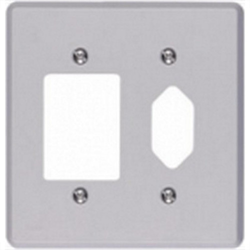 Placa Conjunto Ilumi Cinza 4X4 - 3 Interruptores + 1Tomada - Kit C/10 Pecas Placa Conjunto Ilumi Cinza 4X4 - 3 Interruptores + 1Tomada - Kit C/10 Pecas