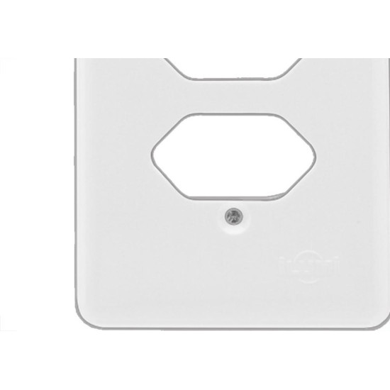 Placa Conjunto Ilumi Stylus Branco 4X2 - 2 Tomadas - 20410 Placa Conjunto Ilumi Stylus Branco 4X2 - 2 Tomadas - 20410