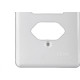 Placa Conjunto Ilumi Stylus Branco 4X2 - 1 Interruptor + 1 Tomada - 20420 Placa Conjunto Ilumi Stylus Branco 4X2 - 1 Interruptor + 1 Tomada - 20420