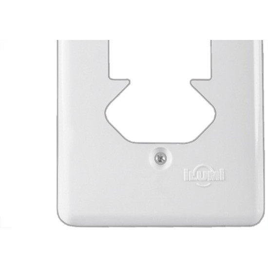 Placa Conjunto Ilumi Stylus Branco 4X2 - 2 Interruptores + 1 Tomada - 20430 Placa Conjunto Ilumi Stylus Branco 4X2 - 2 Interruptores + 1 Tomada - 20430