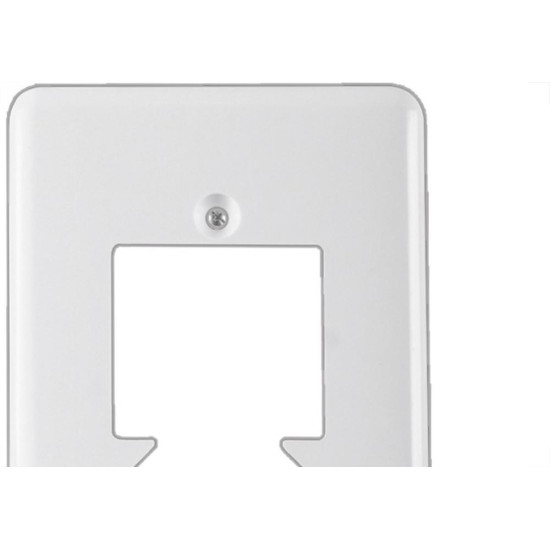 Placa Conjunto Ilumi Stylus Branco 4X2 - 2 Interruptores + 1 Tomada - 20430 Placa Conjunto Ilumi Stylus Branco 4X2 - 2 Interruptores + 1 Tomada - 20430