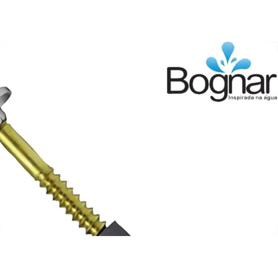 Parafuso Para Tanque Latao Bognar B-12 Pacote Com 20 Pecas