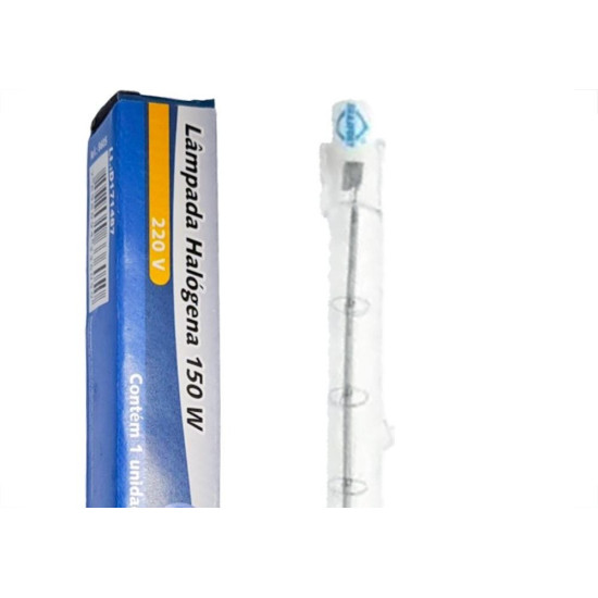 Lampada Halogena Brasfort .150X220V. 118Mm Lampada Halogena Brasfort .150X220V. 118Mm