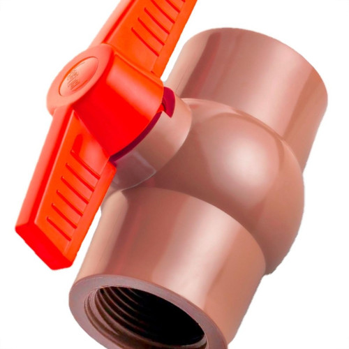 Registro Esfera Pvc Rosca Interna Herc 3/4'' Registro Esfera Pvc Rosca Interna Herc 3/4''