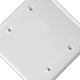 Placa Conjunto Ilumi Stylus Branco 4X4 - Cega - 244A Placa Conjunto Ilumi Stylus Branco 4X4 - Cega - 244A