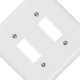 Placa Conjunto Ilumi Stylus Branco 4X4 - 2 Interruptores 250-G Placa Conjunto Ilumi Stylus Branco 4X4 - 2 Interruptores 250-G