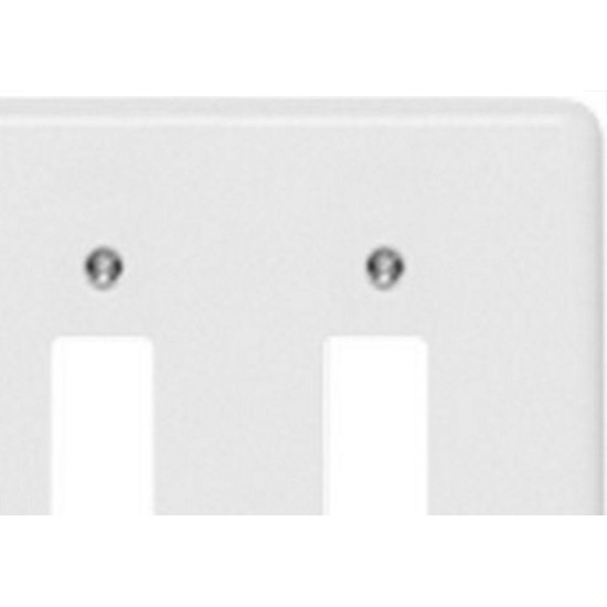Placa Conjunto Ilumi Stylus Branco 4X4 - 2 Interruptores 250-G Placa Conjunto Ilumi Stylus Branco 4X4 - 2 Interruptores 250-G