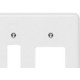 Placa Conjunto Ilumi Stylus Branco 4X4 - 1 Interruptor Vertical + 2 Horizontais Placa Conjunto Ilumi Stylus Branco 4X4 - 1 Interruptor Vertical + 2 Horizontais