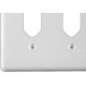 Placa Conjunto Ilumi Stylus Branco 4X4 - 1 Tomada + 1 Tomada 248E1 Placa Conjunto Ilumi Stylus Branco 4X4 - 1 Tomada + 1 Tomada 248E1