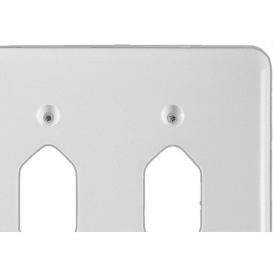 Placa Conjunto Ilumi Stylus Branco 4X4 - 1 Tomada + 1 Tomada 248E1 Placa Conjunto Ilumi Stylus Branco 4X4 - 1 Tomada + 1 Tomada 248E1
