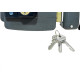 Fechadura Eletrica Hdl C-90 Dupla Fixa 12V. Cinza