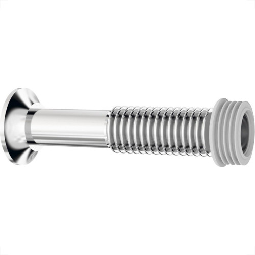 Tubo Ligacao Censi Plastico Cromado Ajustavel Sanfonado Com Spud 7289 Tubo Ligacao Censi Plastico Cromado Ajustavel Sanfonado Com Spud 7289