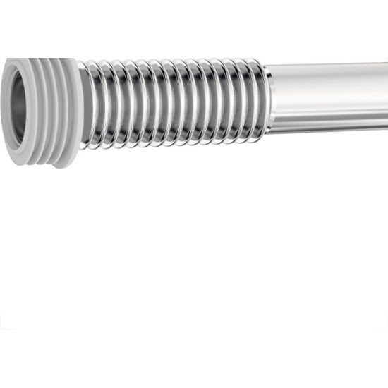 Tubo Ligacao Censi Plastico Cromado Ajustavel Sanfonado Com Spud 7289 Tubo Ligacao Censi Plastico Cromado Ajustavel Sanfonado Com Spud 7289