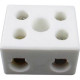 Conector Porcelana Brasfort 2 Polos - 06Mm Fixar - 8607 - Kit C/10 Pecas Conector Porcelana Brasfort 2 Polos - 06Mm Fixar - 8607 - Kit C/10 Pecas