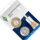 Escova De Aco Circular Brasfort Jogo 3 Pecas Latonadas Com Haste - 7269 Escova De Aco Circular Brasfort Jogo 3 Pecas Latonadas Com Haste - 7269
