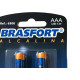 Pilha Brasfort Alcalina Aaa Palito Cartela Com 02 Pecas 6300 Pilha Brasfort Alcalina Aaa Palito Cartela Com 02 Pecas 6300