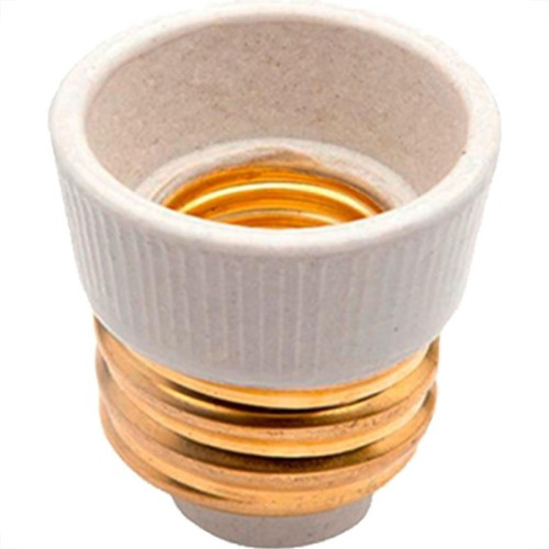 Soquete Adaptador Reducao De Lampada E-40 Para E-27 Porcelana Brasfort - 8889 Soquete Adaptador Reducao De Lampada E-40 Para E-27 Porcelana Brasfort - 8889