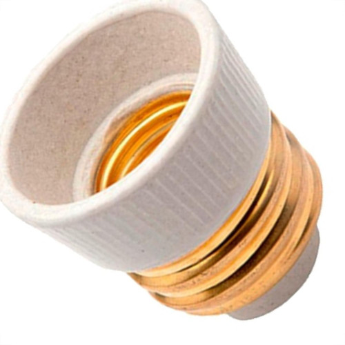 Soquete Adaptador Reducao De Lampada E-40 Para E-27 Porcelana Brasfort - 8889 Soquete Adaptador Reducao De Lampada E-40 Para E-27 Porcelana Brasfort - 8889