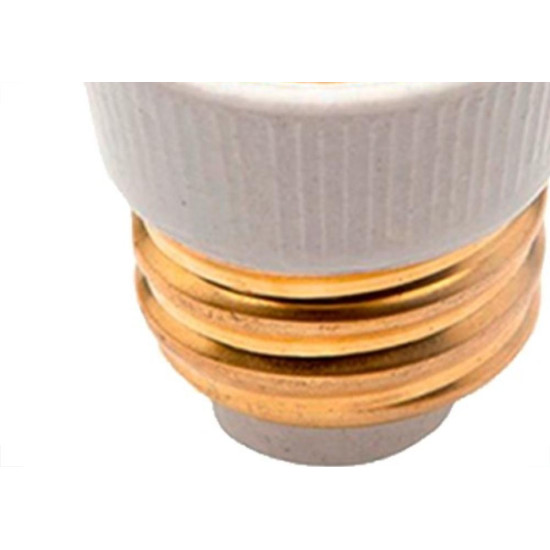Soquete Adaptador Reducao De Lampada E-40 Para E-27 Porcelana Brasfort - 8889 Soquete Adaptador Reducao De Lampada E-40 Para E-27 Porcelana Brasfort - 8889