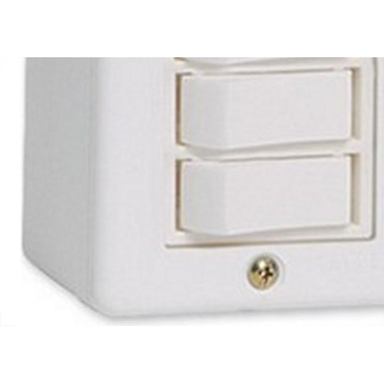 Sistema Box Ilumi 1 Simples + 2 Paralelo 10A. Branco - 6326