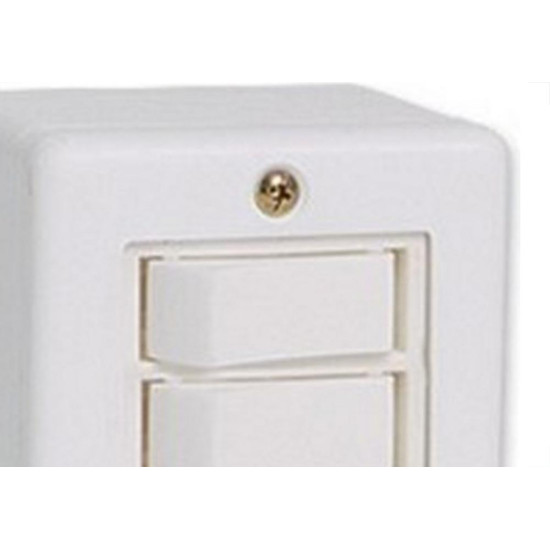 Sistema Box Ilumi 1 Simples + 2 Paralelo 10A. Branco - 6326